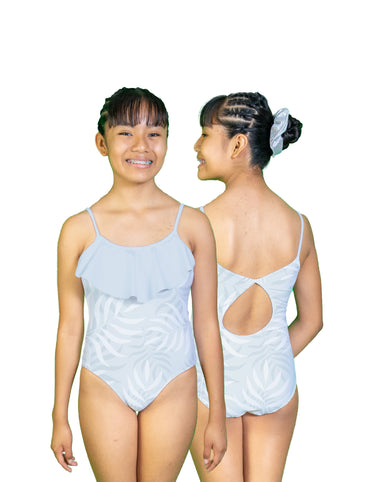 Trajes de baño de natación con olan M003